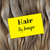 Eenvoudige minimalistische aangepaste logo witte h visitekaartje