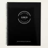Eenvoudige minimalistische aangepaste witte Logo m Planner (Voorkant)