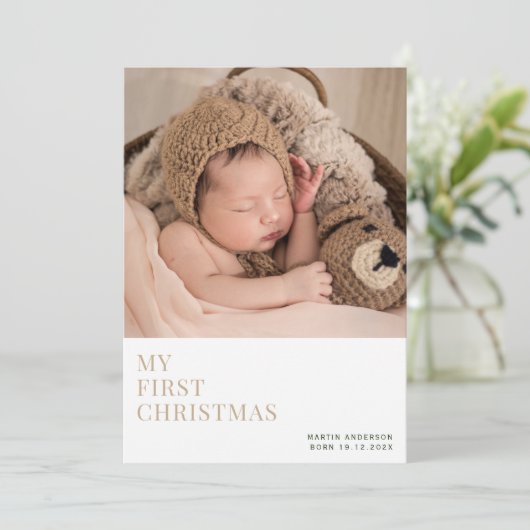 eenvoudige minimalistische aankondiging van vakant (Staand voorkant)