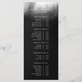 Eenvoudige minimalistische Abstracte zwart wit pri Menu