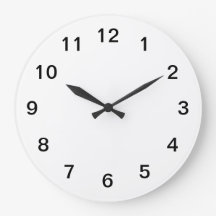Eenvoudige Minimalistische Acryl Wandklok