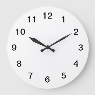 Eenvoudige Minimalistische Acryl Wandklok