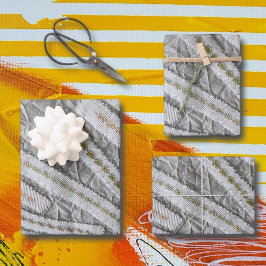 Eenvoudige minimalistische beige crème wilde bloem inpakpapier vel