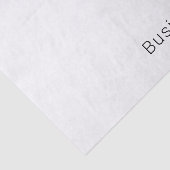 Eenvoudige minimalistische bewerkbare naam of ande tissuepapier (Detail)