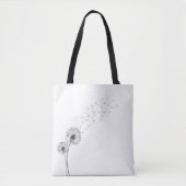 Eenvoudige minimalistische blaasballon | Canvas ta Tote Bag (Voorkant)