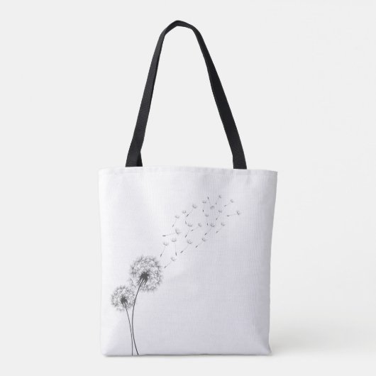 Eenvoudige minimalistische blaasballon | Canvas ta Tote Bag (Achterkant)