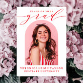 EENVOUDIGE MINIMALISTISCHE BOOGKALLIGRAFIE AFSTUDE KAART