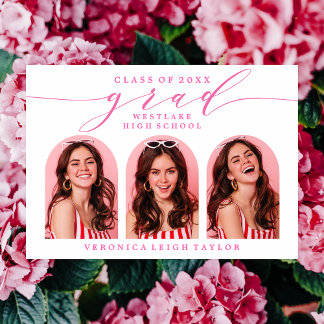 EENVOUDIGE MINIMALISTISCHE BOOGKALLIGRAFIE AFSTUDE KAART