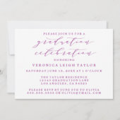 EENVOUDIGE MINIMALISTISCHE BOOGKALLIGRAFIE AFSTUDE KAART (Achterkant)