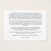 Eenvoudige minimalistische Coronavirus-informatie  Visitekaartje (Achterkant)