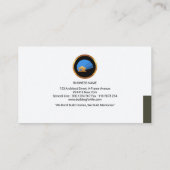 Eenvoudige, minimalistische Creative Builder archi Visitekaartje (Achterkant)