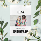 Eenvoudige, minimalistische foto Zal je mijn bruid