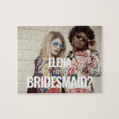 Eenvoudige, minimalistische foto Zal je mijn bruid Legpuzzel (Horizontaal)