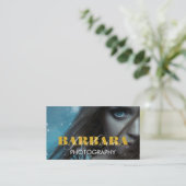 eenvoudige, minimalistische fotograaf visitekaartje (Staand voorkant)