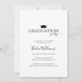 Eenvoudige minimalistische fotograafpartij kaart (Voorkant)