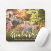 Eenvoudige minimalistische fotokalligrafie muismat (Met muis)