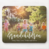 Eenvoudige minimalistische fotokalligrafie muismat (Voorkant)