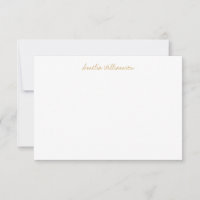 Eenvoudige Minimalistische Handgeschreven Marigold