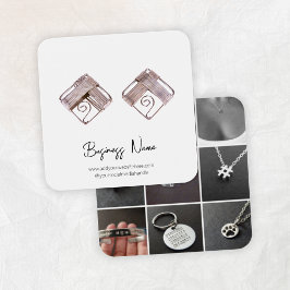 Eenvoudige, minimalistische Kaart voor het oormerk