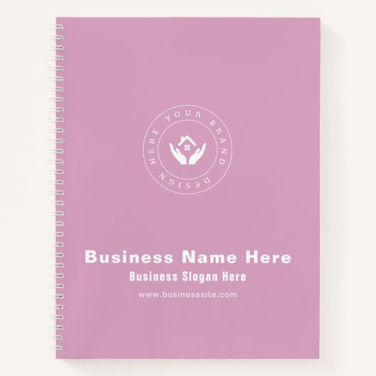 Eenvoudige Minimalistische Kleurnaam | Aangepast L Notitieboek (Voorkant)