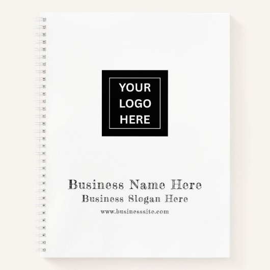 Eenvoudige Minimalistische Kleurnaam | Aangepast L Notitieboek (Voorkant)