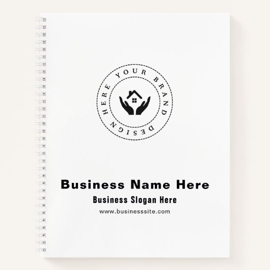 Eenvoudige Minimalistische Kleurnaam | Aangepast L Notitieboek (Voorkant)