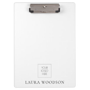 Eenvoudige minimalistische Logo Klembord