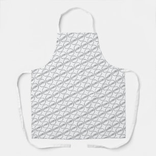 Eenvoudige minimalistische logo Modern Promotional Schort