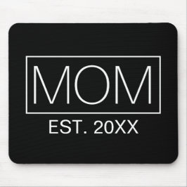 Eenvoudige minimalistische mams Typografie | MUISM Muismat