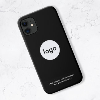 Eenvoudige minimalistische minimalistische logo Bu Case-Mate iPhone Case
