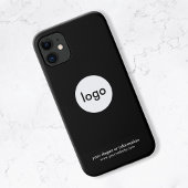 Eenvoudige minimalistische minimalistische logo Bu Case-Mate iPhone Case