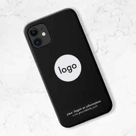 Eenvoudige minimalistische minimalistische logo Bu Case-Mate iPhone Case