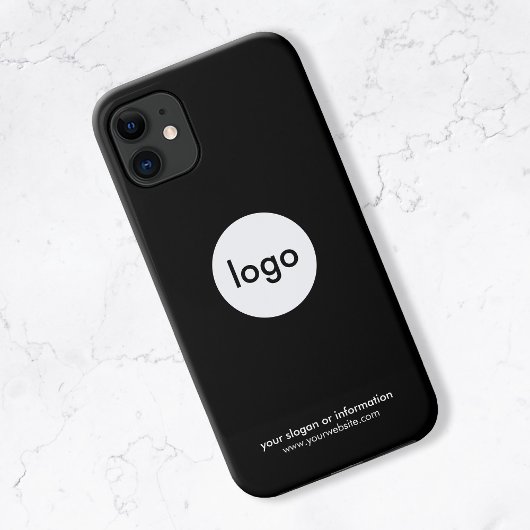 Eenvoudige minimalistische minimalistische logo Bu Case-Mate iPhone Case