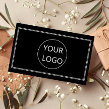 Eenvoudige minimalistische moderne Logo QR code zw