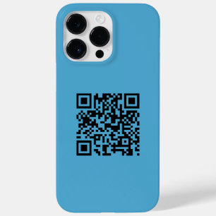 Eenvoudige minimalistische moderne promotionele QR Case-Mate iPhone 14 Pro Max Hoesje