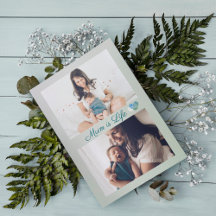 Eenvoudige minimalistische Moederdag 2foto-feestda