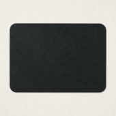 Eenvoudige, minimalistische oorenkaart visitekaartje (Achterkant)