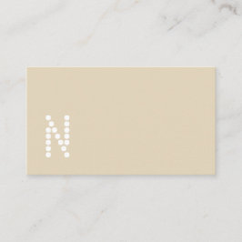 Eenvoudige minimalistische professionele Visitekaa Visitekaartje