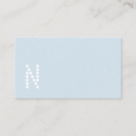 Eenvoudige minimalistische professionele Visitekaa Visitekaartje