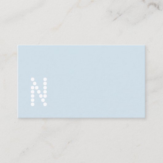 Eenvoudige minimalistische professionele Visitekaa Visitekaartje (Voorkant)