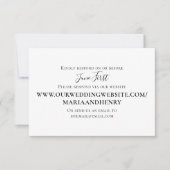 Eenvoudige minimalistische respons via de Sjabloon (Voorkant)