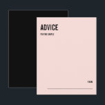 Eenvoudige Minimalistische Roze Typografie Huwelij Advieskaart<br><div class="desc">Personaliseer de aangepaste tekst hierboven. U kunt extra bijpassende items vinden in onze "Simple & Minimal Typography Wedding Suite" -collectie.</div>