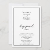 Eenvoudige minimalistische servicepartij kaart (Voorkant)