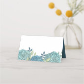 Eenvoudige, minimalistische Sjabloon voor gastontv Plaatskaartje (Achterkant)