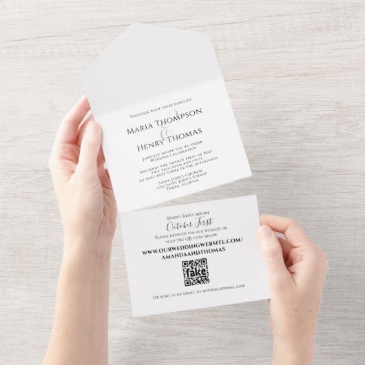 Eenvoudige Minimalistische Sjabloon voor zwarte te (Afscheurbaar)