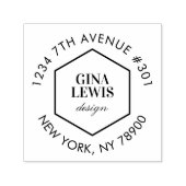 Eenvoudige minimalistische Stempel van het bedrijf (Design)