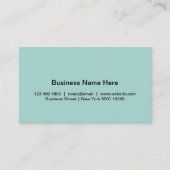 Eenvoudige minimalistische stijl Professional Visitekaartje (Voorkant)