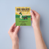 Eenvoudige minimalistische tandprop flyer (Hand)