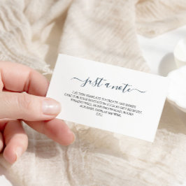 Eenvoudige Minimalistische Trouwkaart Inclusief Bi Informatiekaartje