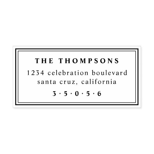 Eenvoudige minimalistische typografie familie reto rubberstempel (Afrduk)